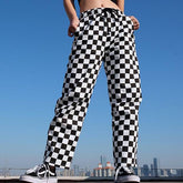 Lydia Karierte Hose